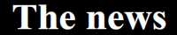 the news